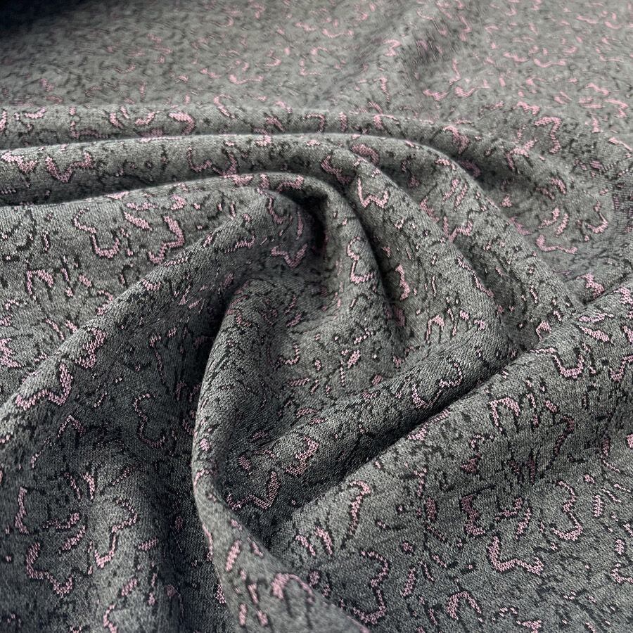Jacquard Jersey - Rose Shadow