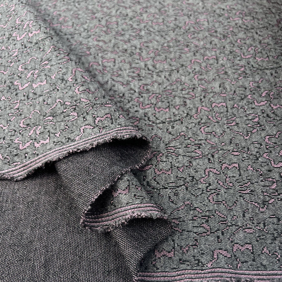 Jacquard Jersey - Rose Shadow