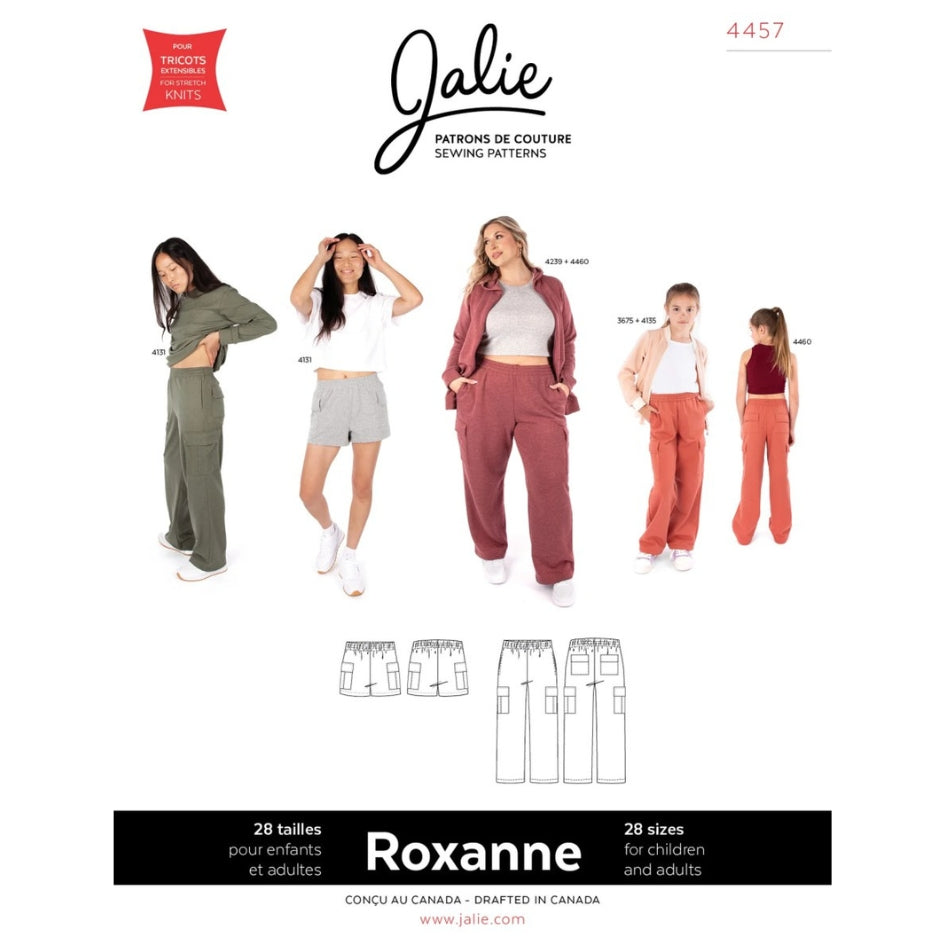 Jalie - Roxanne Cargo Shorts & Sweatpants Pattern