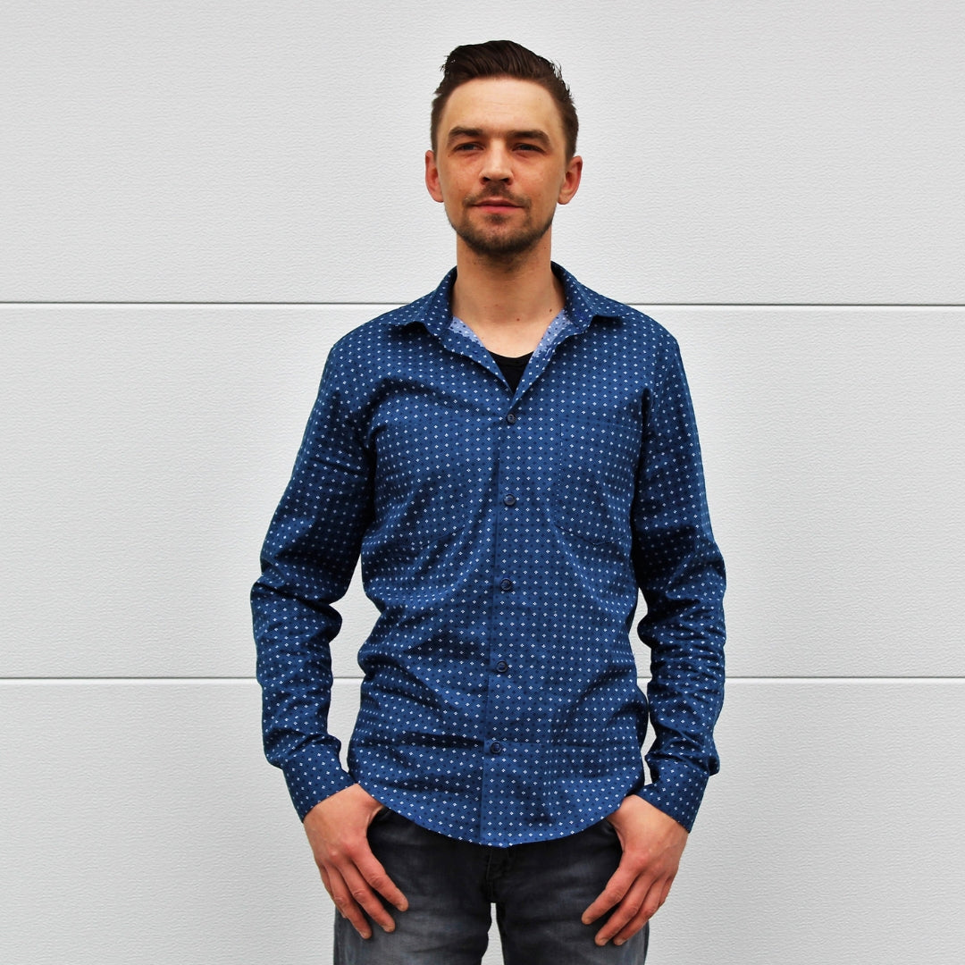 Wardrobe By Me - Men's Jensen Shirt Pattern