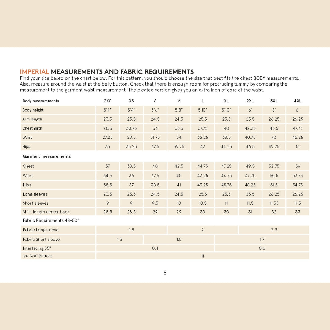 Wardrobe By Me - Men's Jensen Shirt Pattern