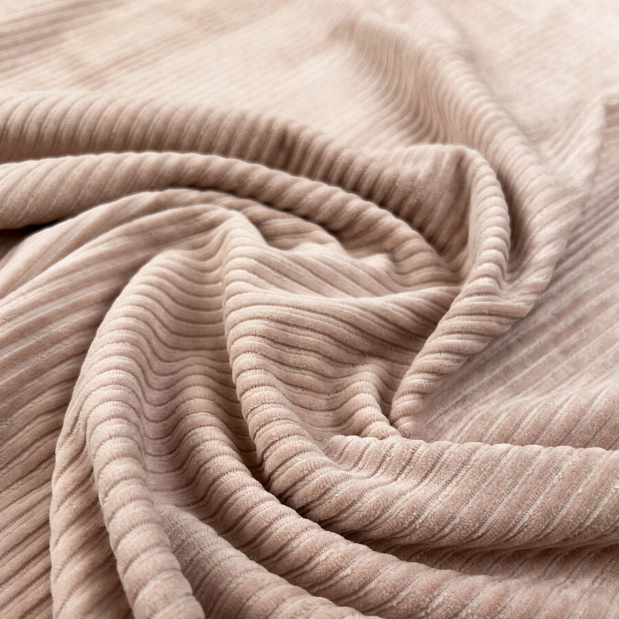 Jersey Cord - Nude