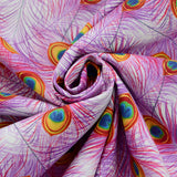 Cotton - Peacock Twerks - Pink