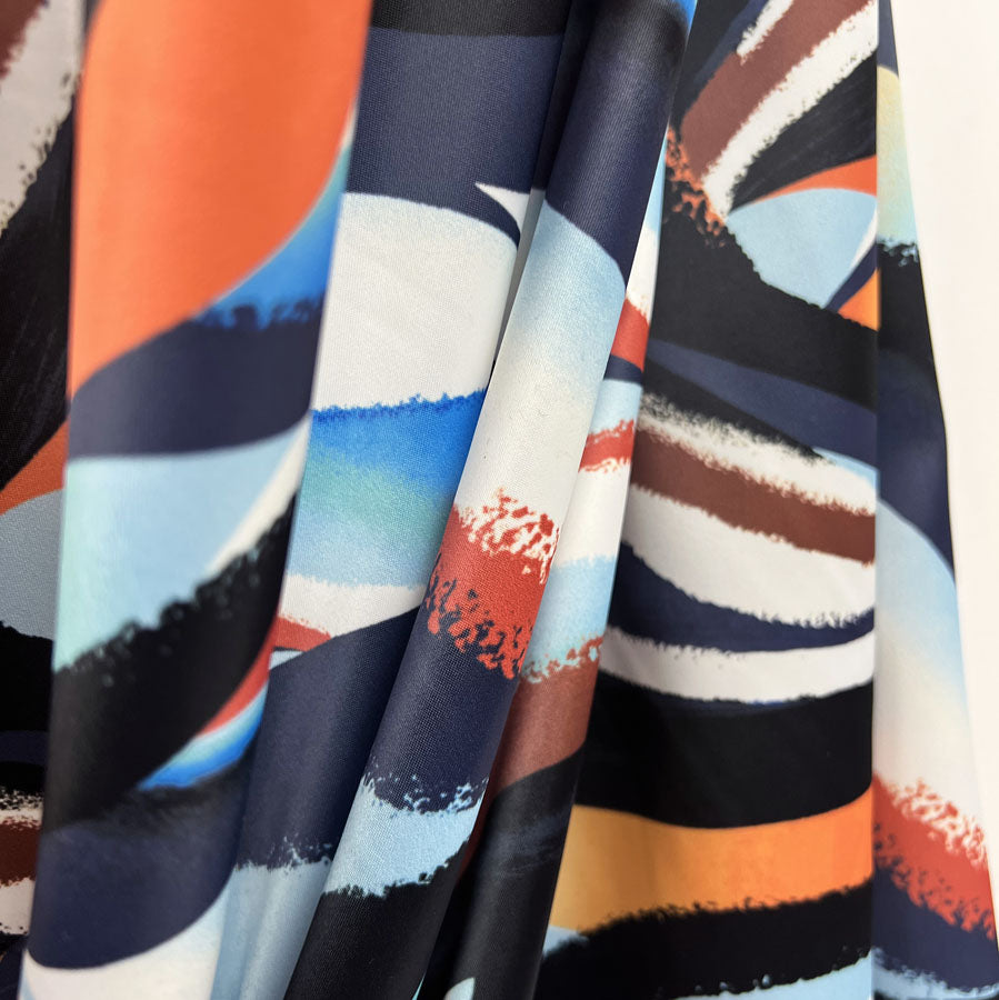 John Kaldor Satin Elastane Fabric Cruz Hang2