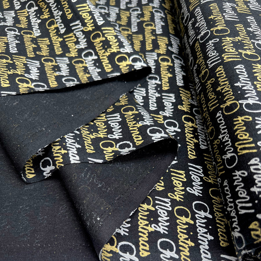 JL Christmas - Greetings Black