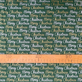 JL Christmas - Greetings Green