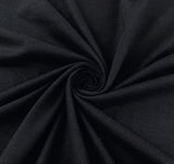 Black Stretch Jersey