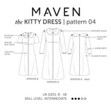 Maven - Kitty Dress Sewing Pattern