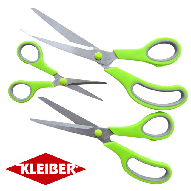 Kleiber Soft Touch Scissor Set 3 Pieces Group
