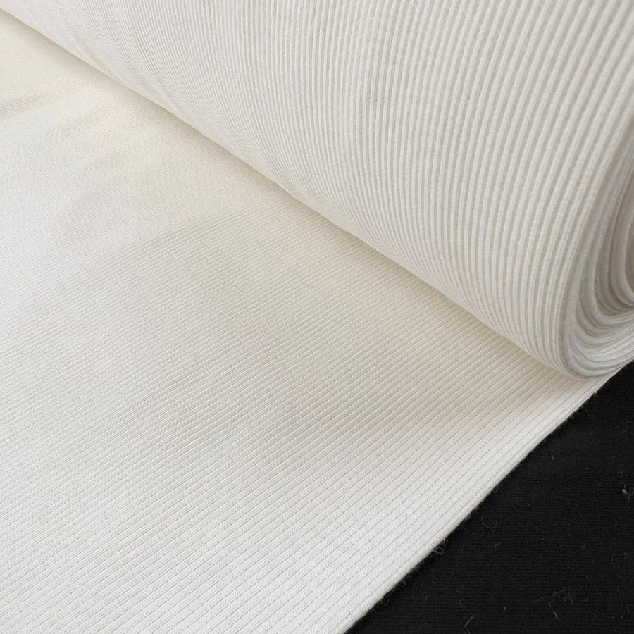 Cotton Ribbing - Cream