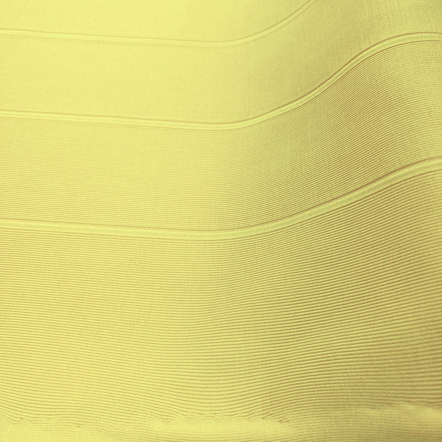 Knitted Ribbed Pannel Jersey Fabric Fierce Neon Roll