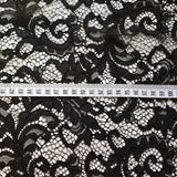 Double Scallop Lace - Black