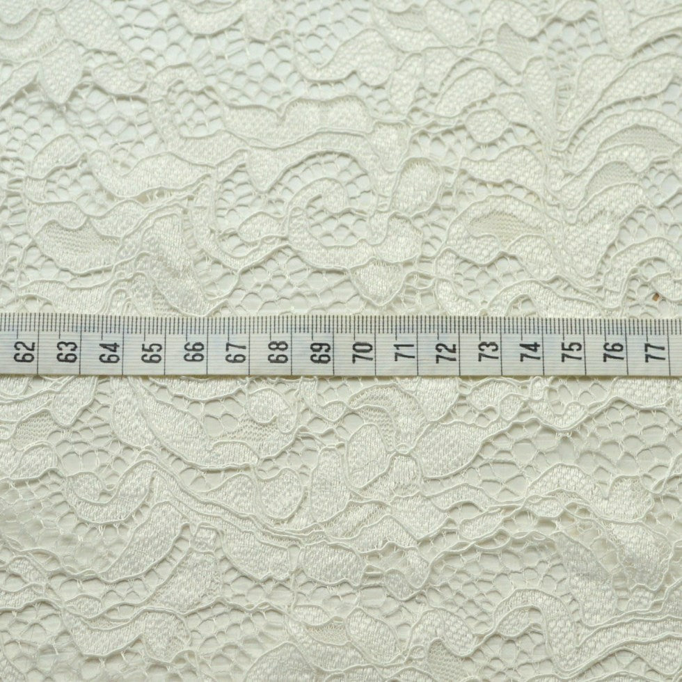 Double Scallop Lace - Soft White