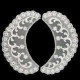 Lace Embroidered Collar - Emma - White