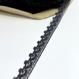 Lace Trim Edging - Chloe - Black