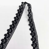 Lace Trim Edging - Chloe - Black