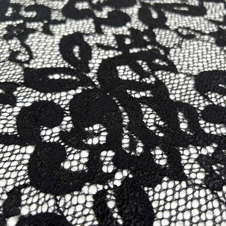 Lacey Days Black Polyester Floral Pattern Dress Fabric Cu E3C08Ea9 42Ab 4501 8680 00495E59C251