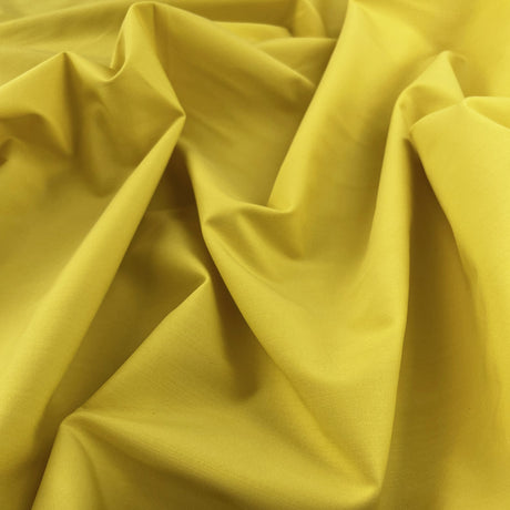 Landini Acid Yellow Virgin Wool Polyester Wool Italian Water Resistant Outerwear Fabric