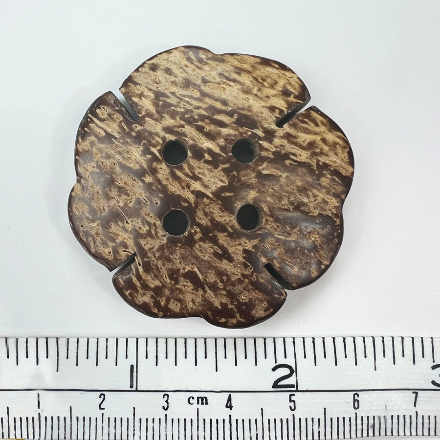 Pack of 10 Large Coconut Buttons (50mm)