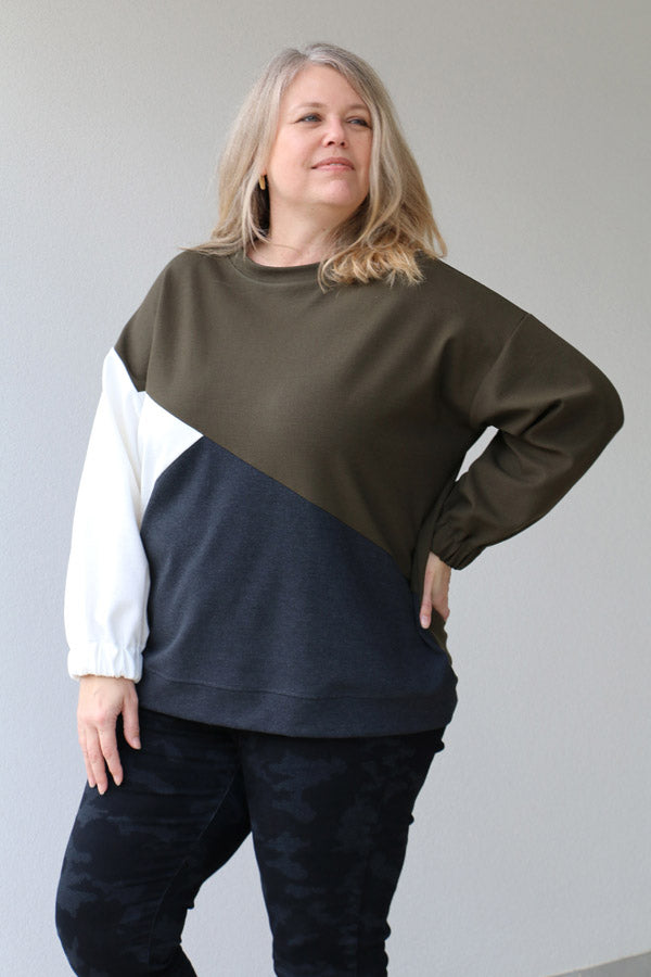 Tessuti - Lennox Sweatshirt Pattern (UK 6-22)