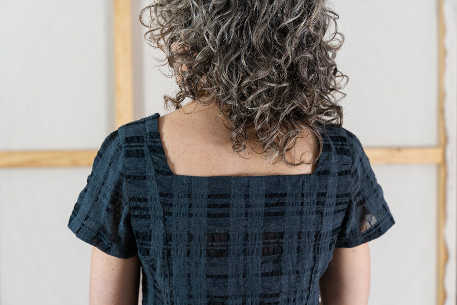 Liesl + Co - Laureles Square-Neck Top & Dress Pattern