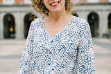 Liesl + Co - Geneva V-Neck Blouse Pattern