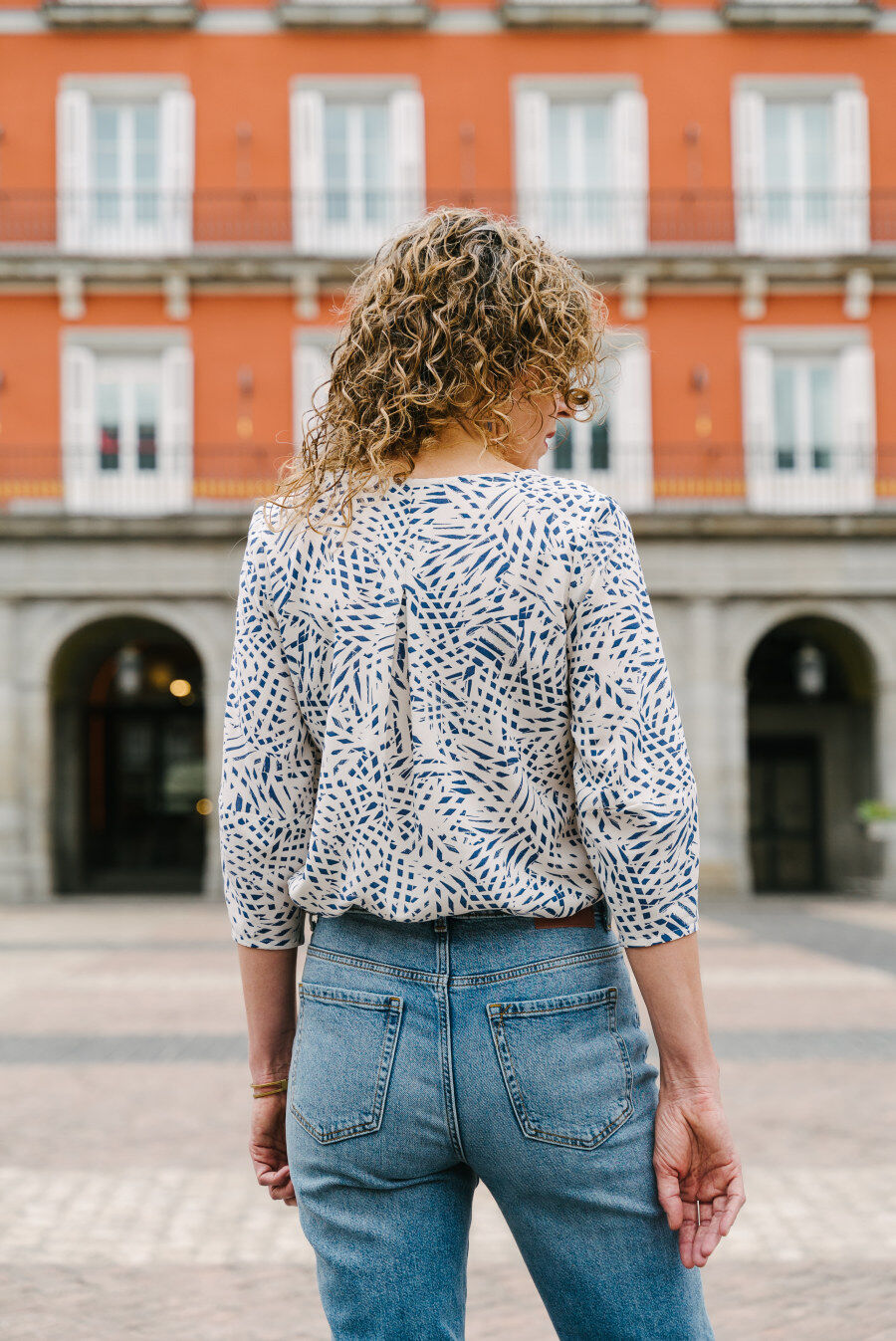 Liesl + Co - Geneva V-Neck Blouse Pattern