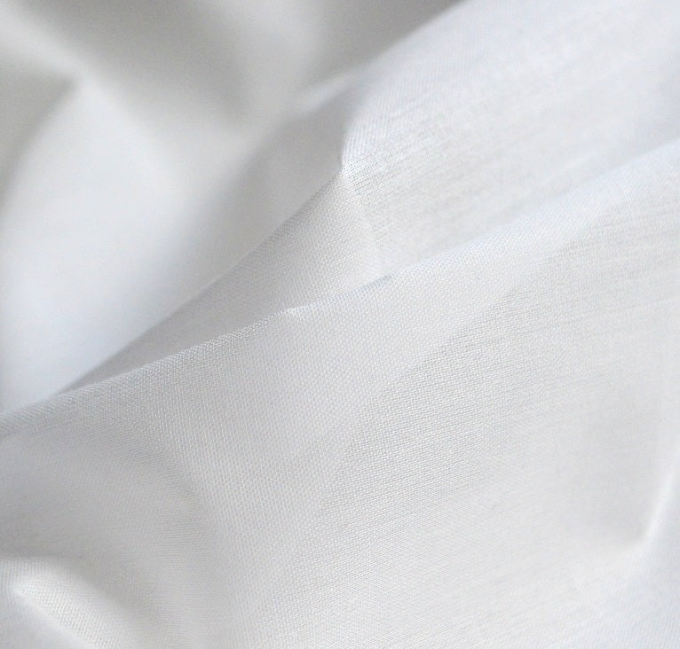 White Lightweight Cotton Iron on Interfacing