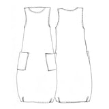 Tessuti - Lily Linen Dress Pattern (UK 6-16)