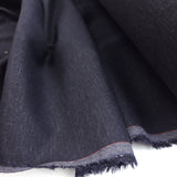 Linen Mix - Deepest Darkest Navy