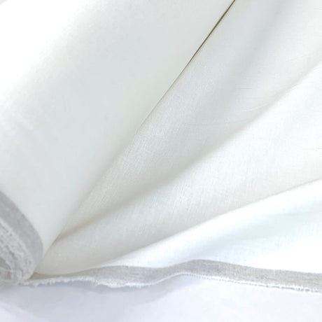 Linen Mix Soft White Roll
