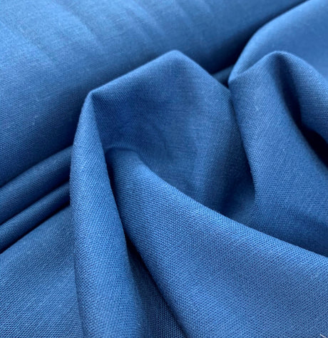 Linen Mix Viscose Linen Look Stretch Suiting Material Denim