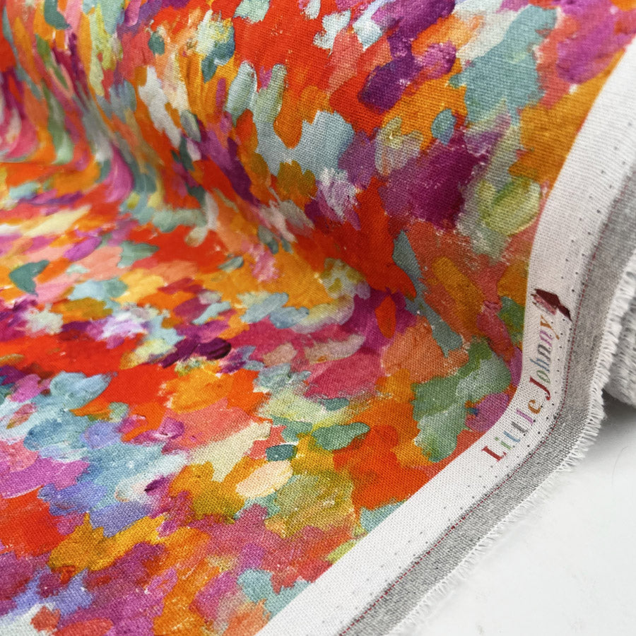 Linen Mix - Brushstroke