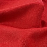 Linen Mix - Scarlet