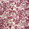 Linen Viscose Slub - Butterfly - Pink
