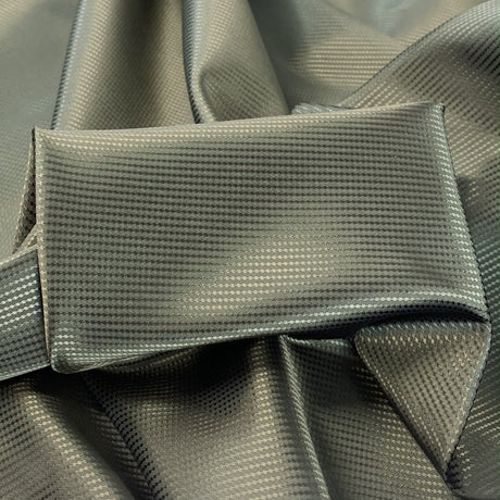 Lining Waistcoat Olive Nylon Dark Grey Diagonal Line Pattern Fold