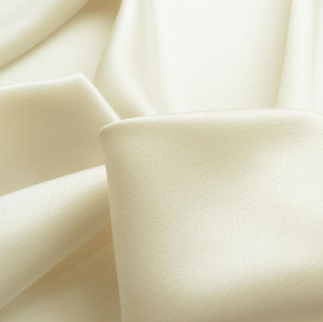 Liquid Pale Nude Satin Polyester Dress Fabric Cu