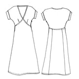 Tessuti - Lois Dress Sewing Pattern (UK 6-16)