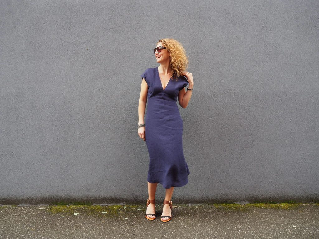 Tessuti - Lois Dress Sewing Pattern (UK 6-16)