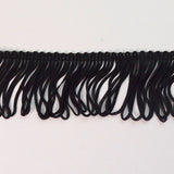 Loop Fringe Trim - Black