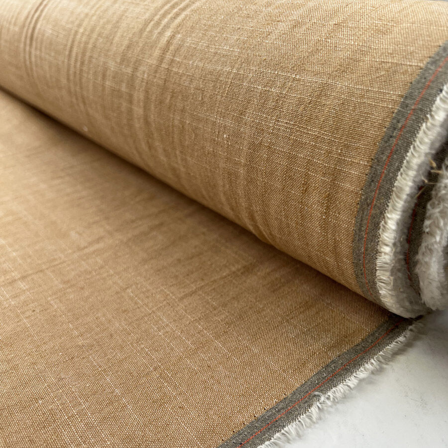 Lorenzo Linen Mix - Rust