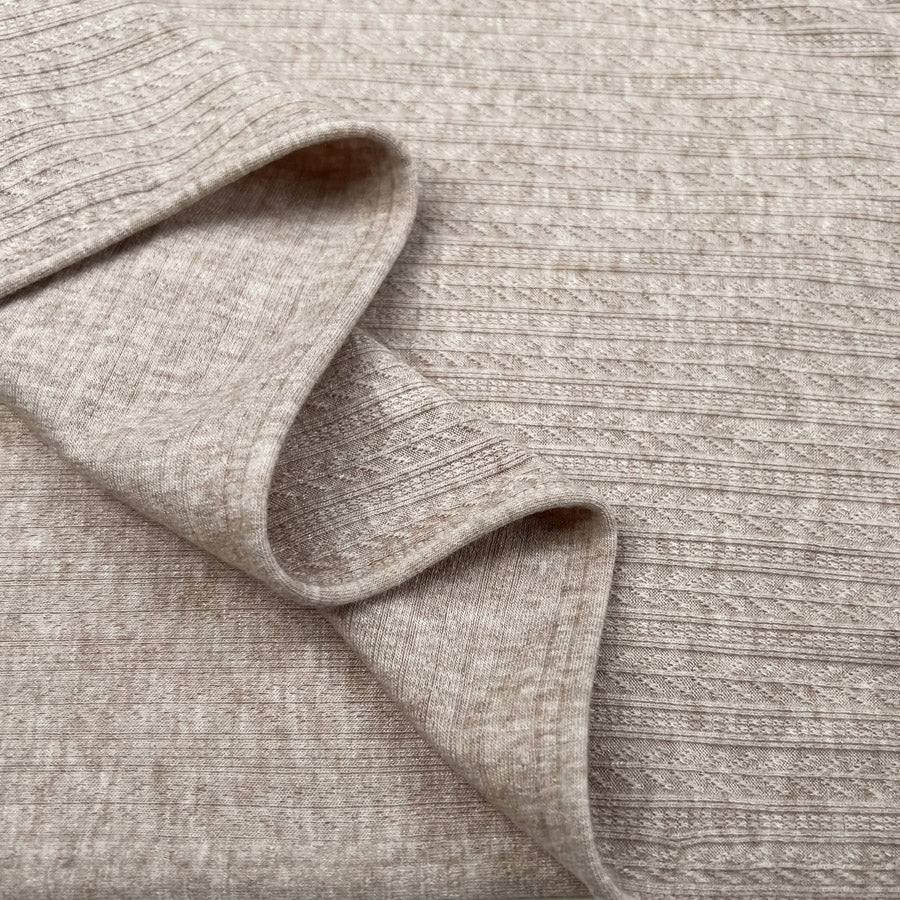 Remnant - Lounge Knit - Beige (1m)