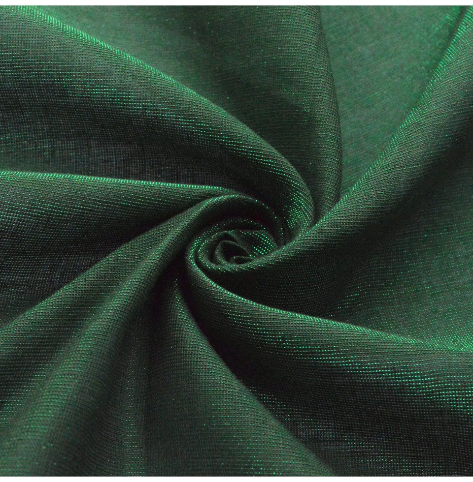 Cotton Lurex - Green