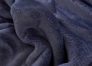 Luscious Fleece Navy Blue Soft Fabric