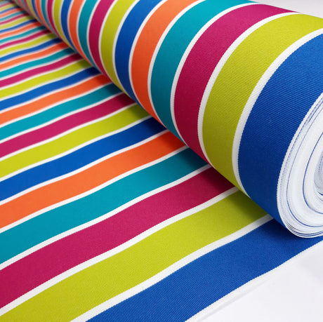 Luxe Water Resistant Canvas Pop Art Water Resistant Striped Multicoloured Canvas Fabric Fabric Photo 9E451827 7Fda 4Edc B4Cf E327Fdf33F2B