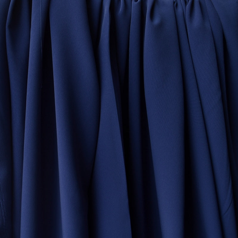Remnant - Superior Satin Crepe - Royal (1.15m)