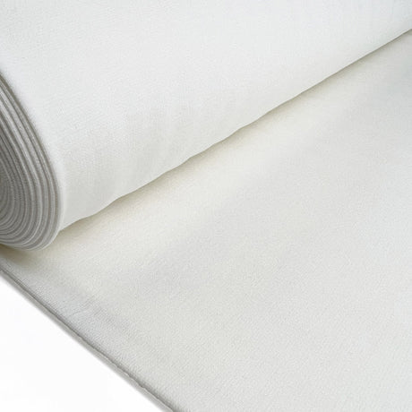 Luxury Ponte Off White Jersey Fabric Bolt