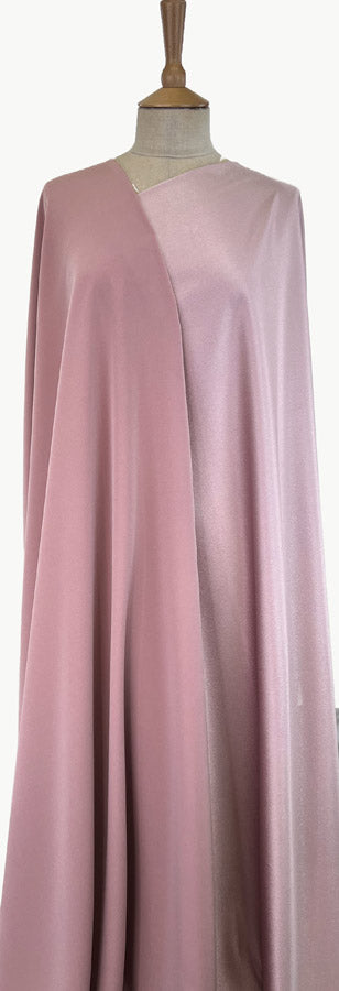 Luxury Satin Backed Crepe - Baby Pink