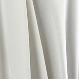 Remnant - Luxury Satin Backed Crepe - Ivory (1m)