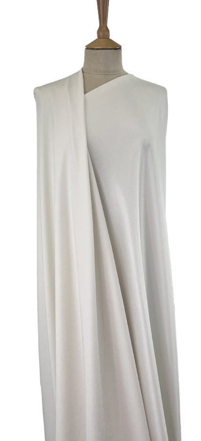 Luxury Satin Backed Crepe - Ivory